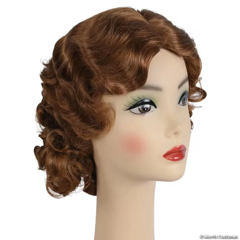 1930's Finger Wave Wig - Image 4