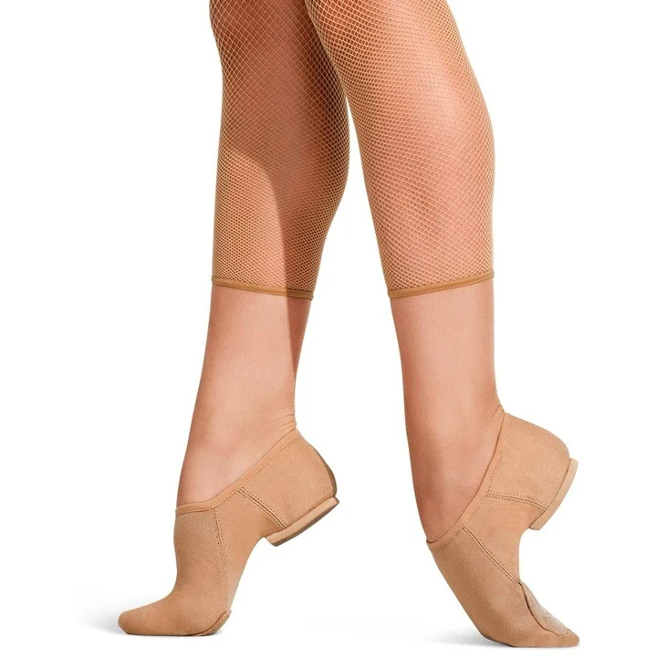 Adult EOS Caramel Canvas Jazz Shoe - Capezio® PP17