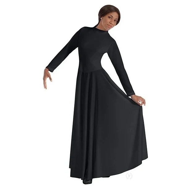 Adult High Neck Simplicity Dress - Image 2