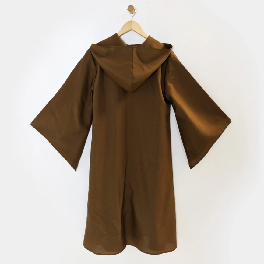Adult Hooded Robe with Sleeves - Wizard, Monk or Space Robe - Image 3