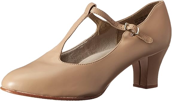 Adult Jr. Footlight T-Strap - Capezio® Style 750 - Image 2