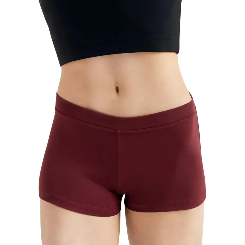 Adult Low Rise Boy Cut Dance Shorts Capezio® TB113 - Image 7