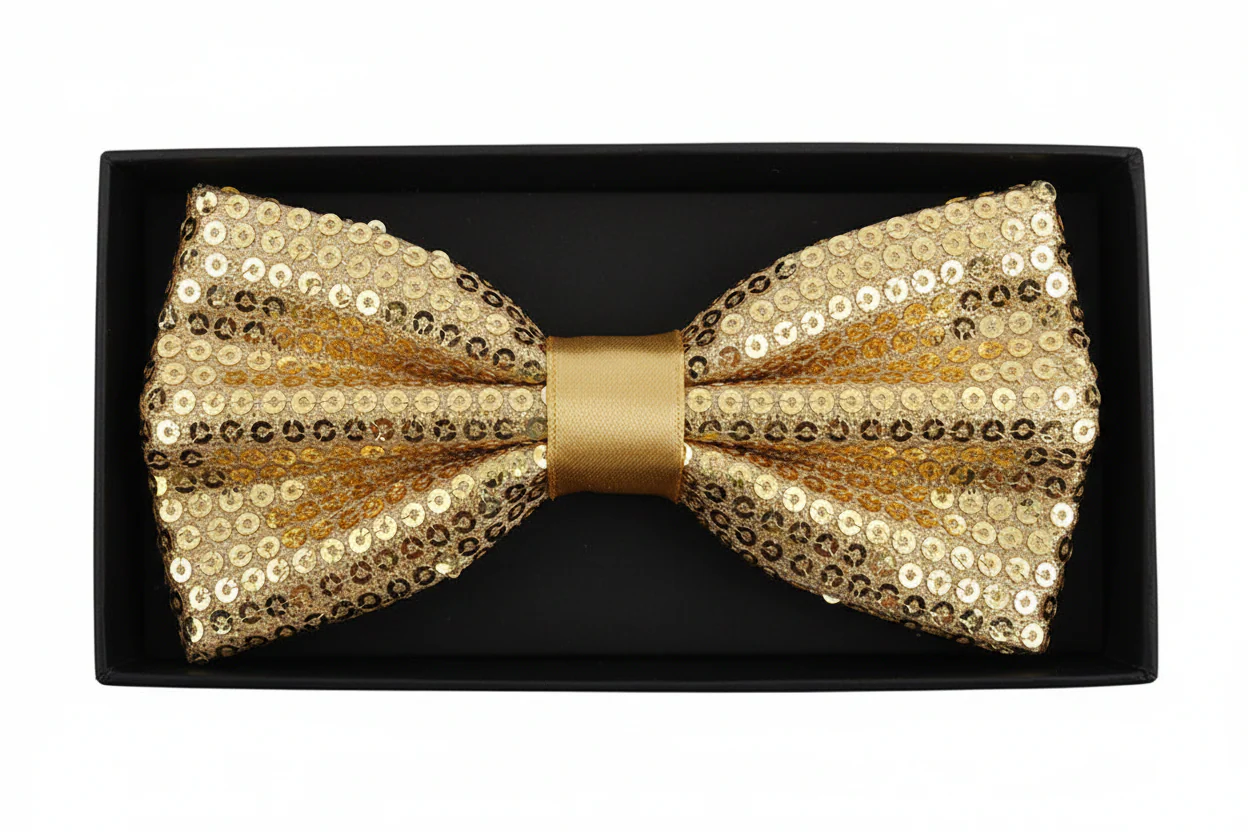 Adult Sequin Bow Tie - Image 2
