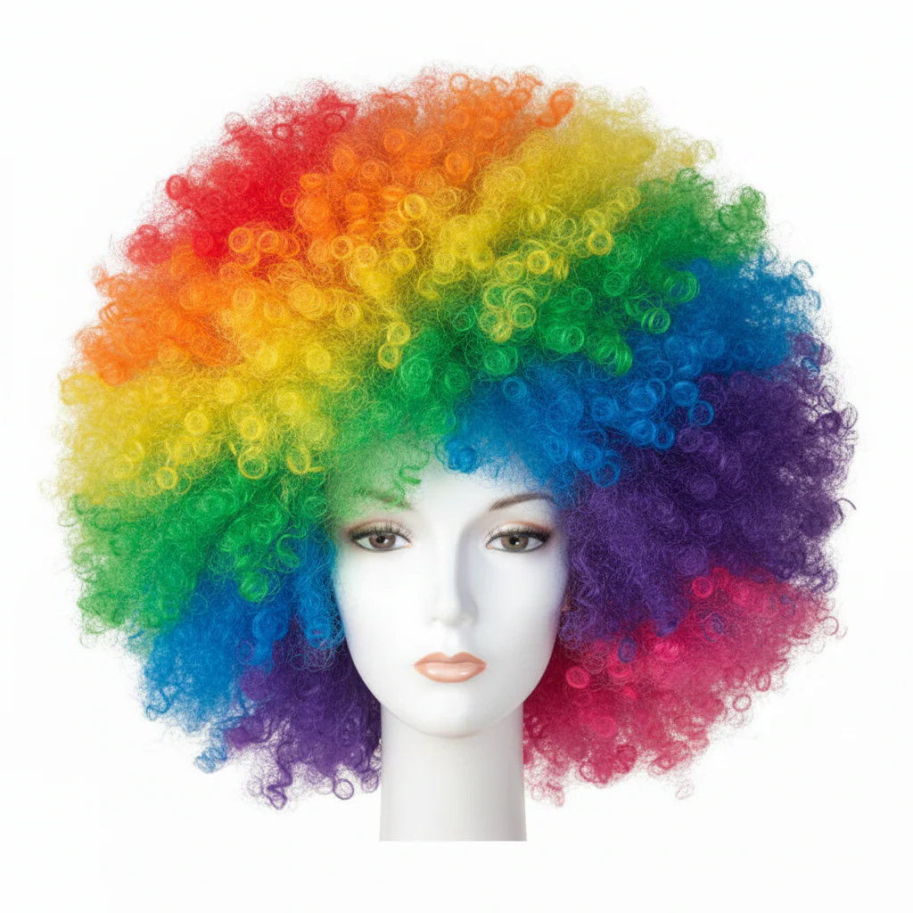 Afro Clown Wig - Jumbo - Image 2
