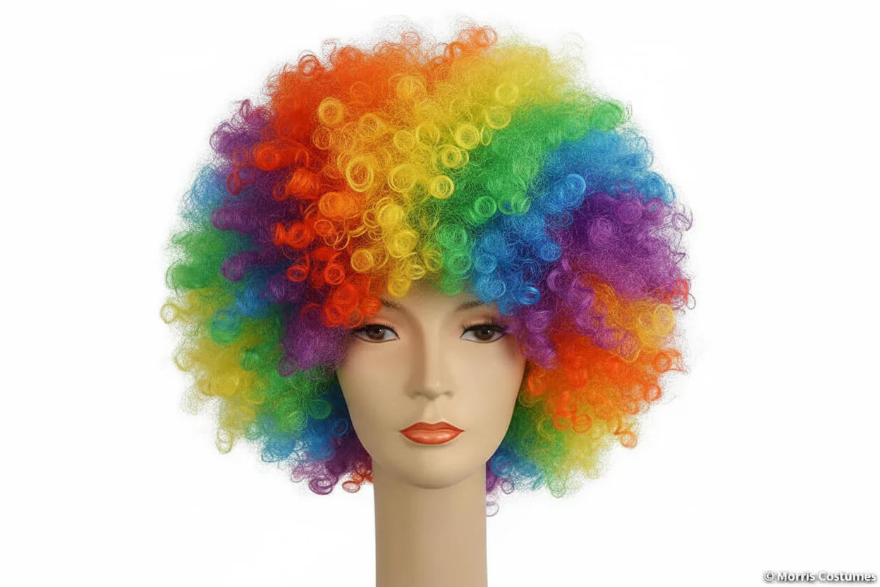 Afro Clown Wig - Professional - Image 6