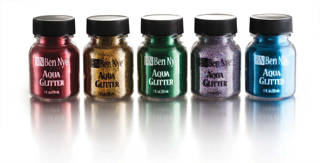 Ben Nye MagiColor Aqua Glitter Paints