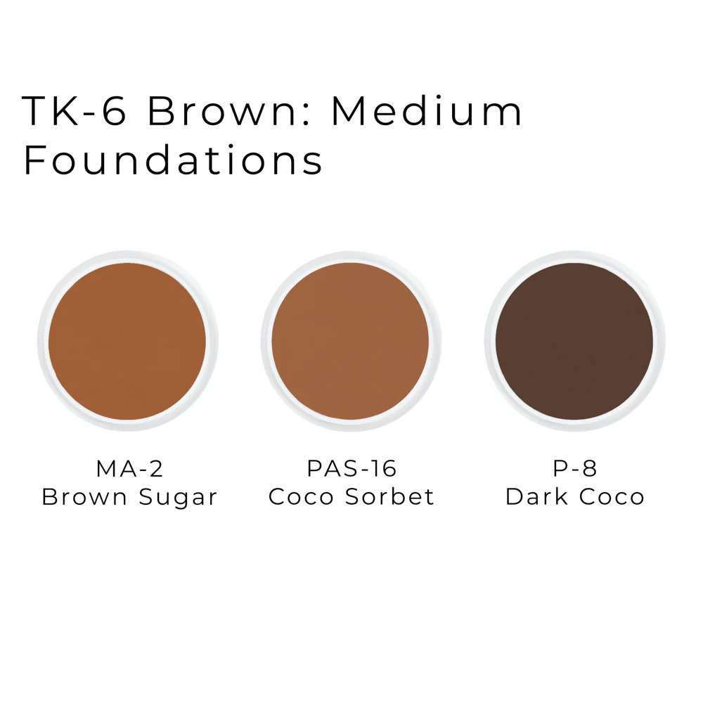 Ben Nye Theatrical Creme Makeup Kit (TK-1 - TK-7) - Image 7