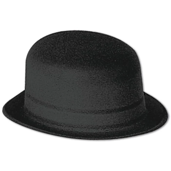 Black Velour Derby