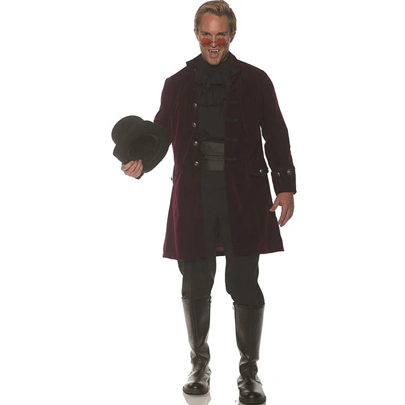 Burgundy Frock Coat