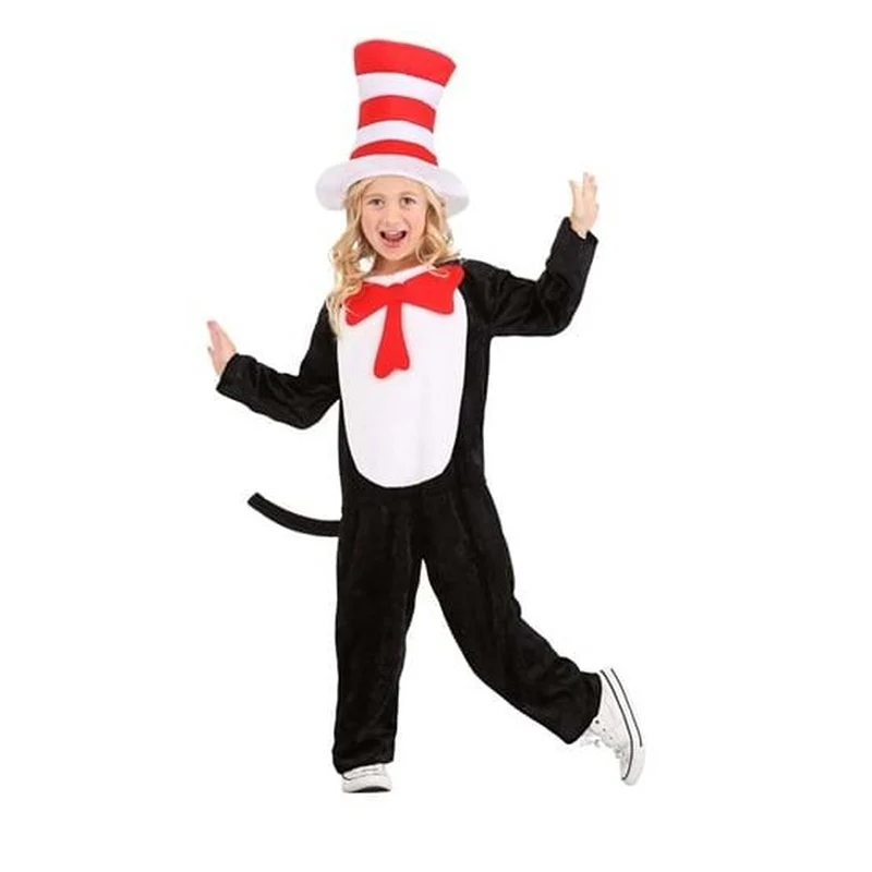 Cat in the Hat Child Costume