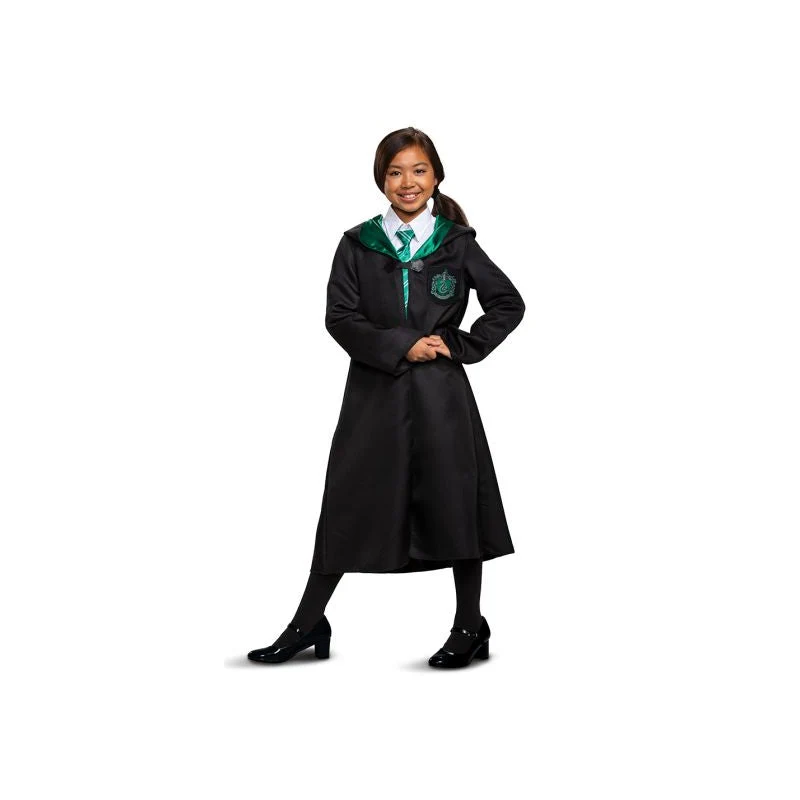 Classic Slytherin Robe Kids Costume