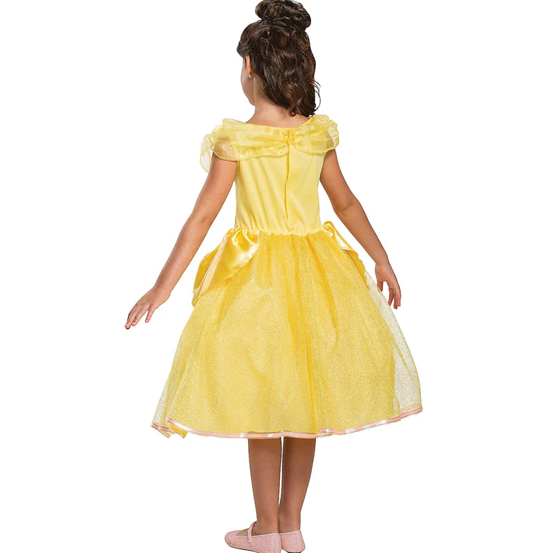 Classic Yellow Belle Childs Costume - Image 2
