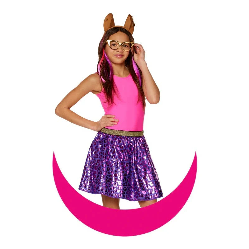 Clawdeen Wolf Costume Childs Costume Kit (4 pc) Monster High