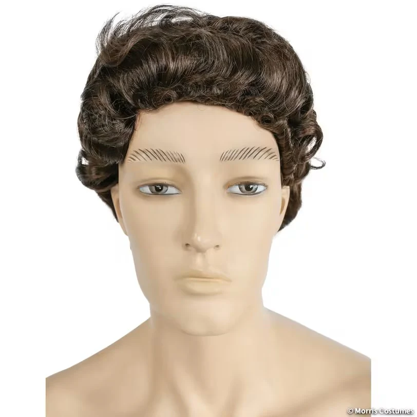 Colonial Man Wig Deluxe - Image 4