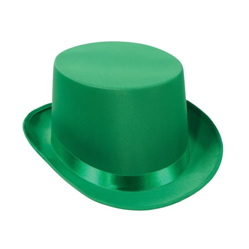 Colorful Satin Top Hat - Image 2