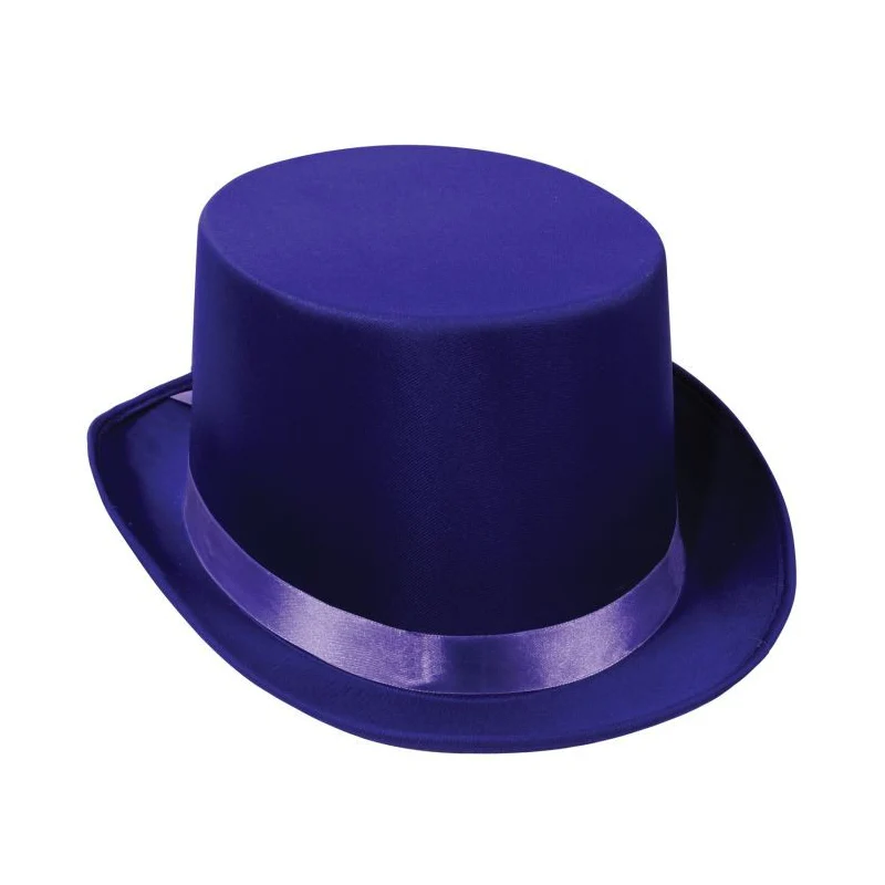 Colorful Satin Top Hat - Image 3