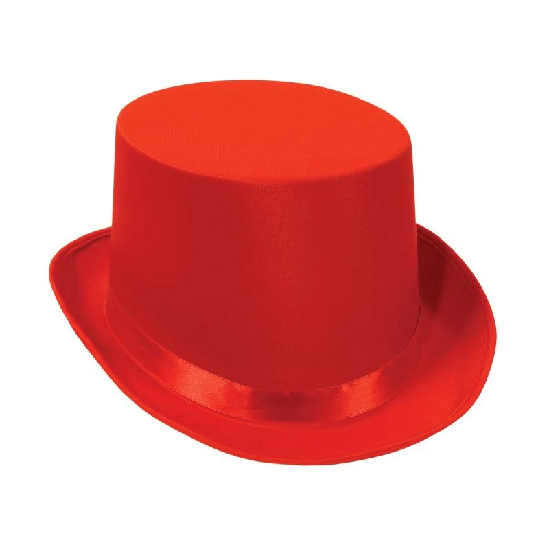 Colorful Satin Top Hat - Image 4
