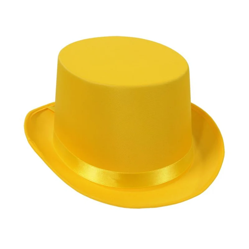 Colorful Satin Top Hat - Image 5