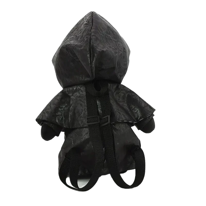 Cracked Eyes Plague Doctor Plush Backpack - Image 3