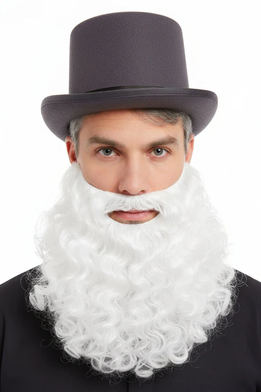 Curly Character Beard - Image 4