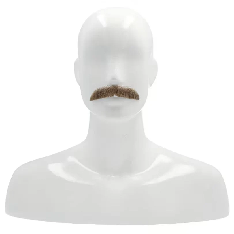 Deluxe Human Hair Downturn Mustache - Image 3