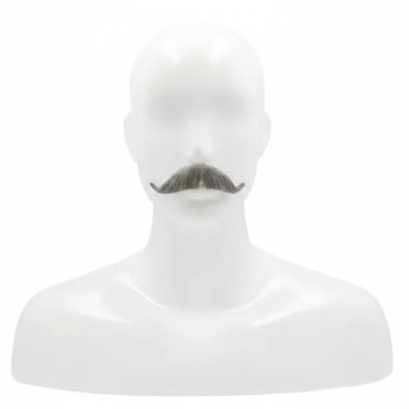 Deluxe Human Hair Edwardian Mustache - Image 7