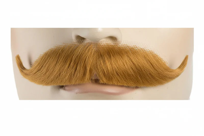Deluxe Human Hair Edwardian Mustache - Image 8