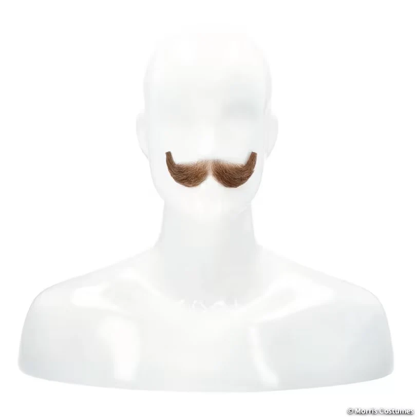 Deluxe Human Hair English Mustache - Image 3