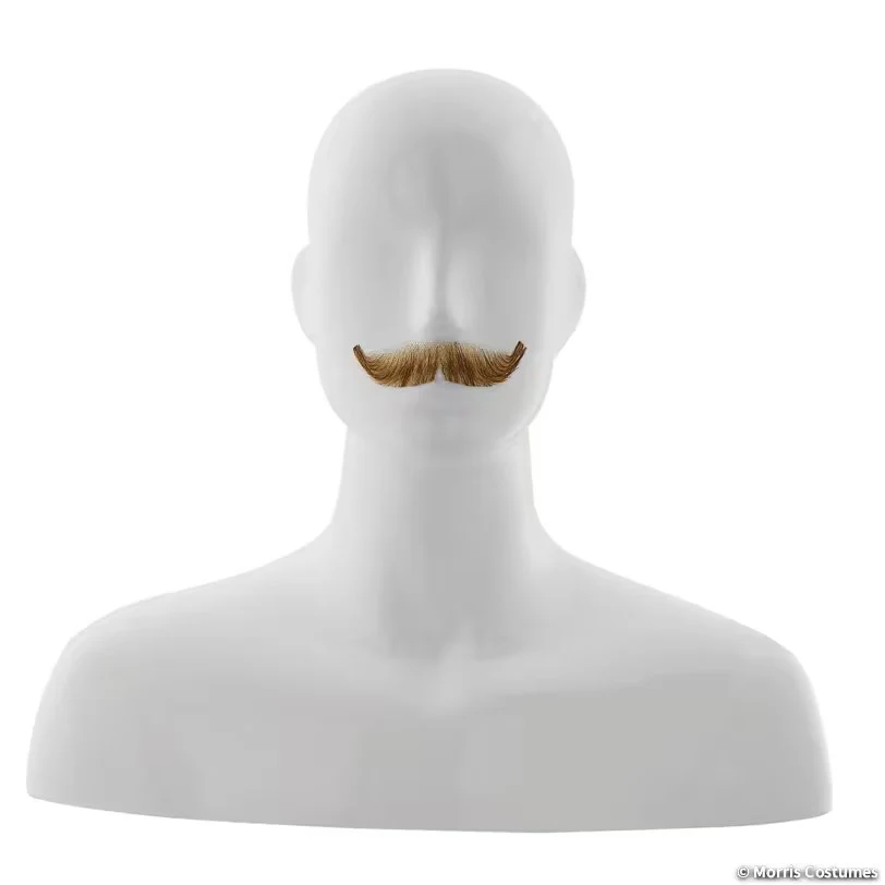 Deluxe Human Hair English Mustache - Image 6