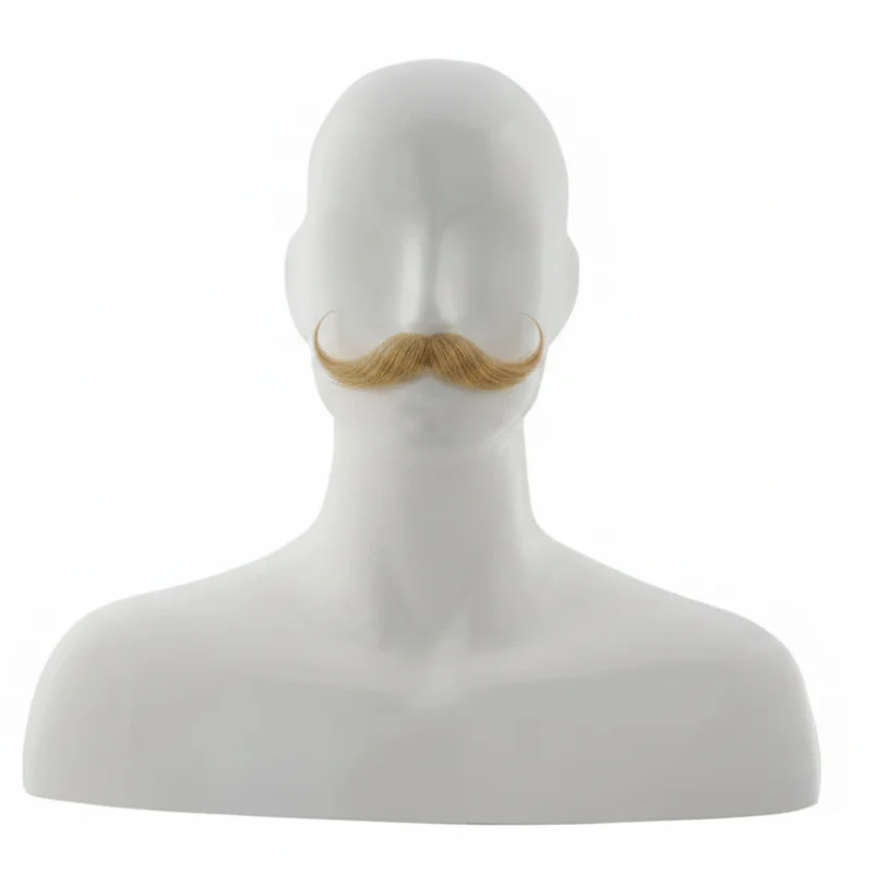 Deluxe Human Hair English Mustache - Image 7