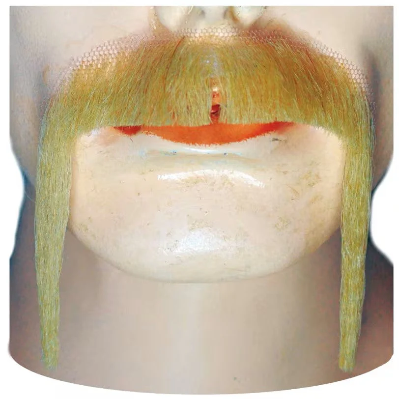 Deluxe Human Hair Mandarin Chinese Mustache - Image 3