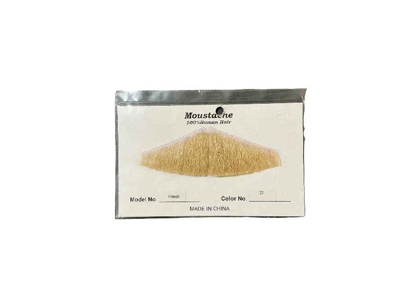 Deluxe Human Hair Triangle Mustache - Image 2