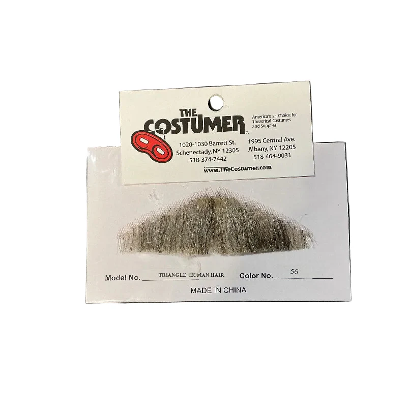 Deluxe Human Hair Triangle Mustache - Image 4