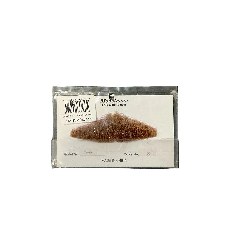 Deluxe Human Hair Triangle Mustache - Image 5