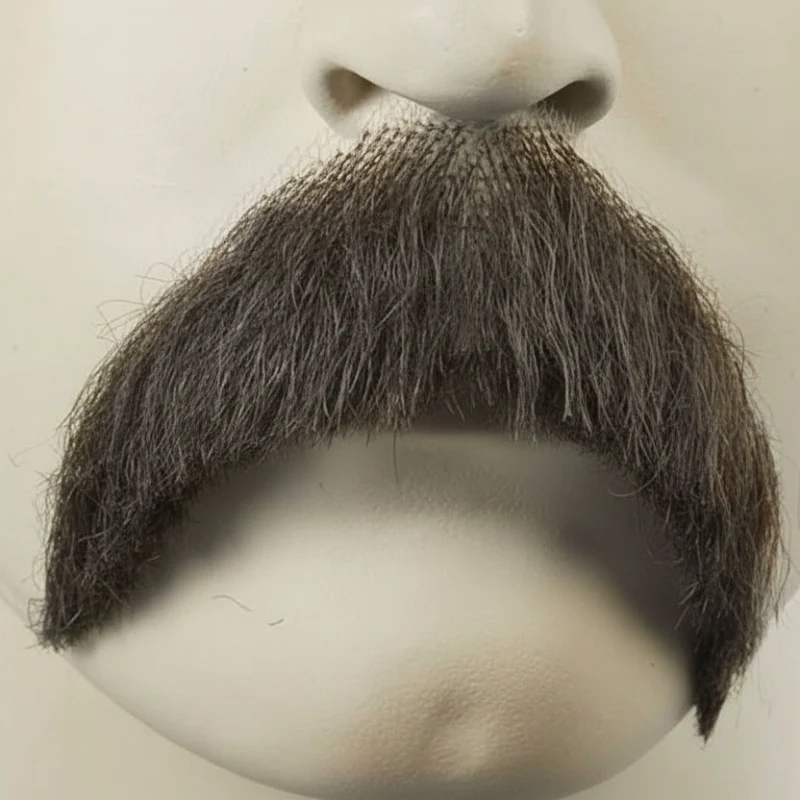 Deluxe Human Hair Walrus Mustache - Image 3