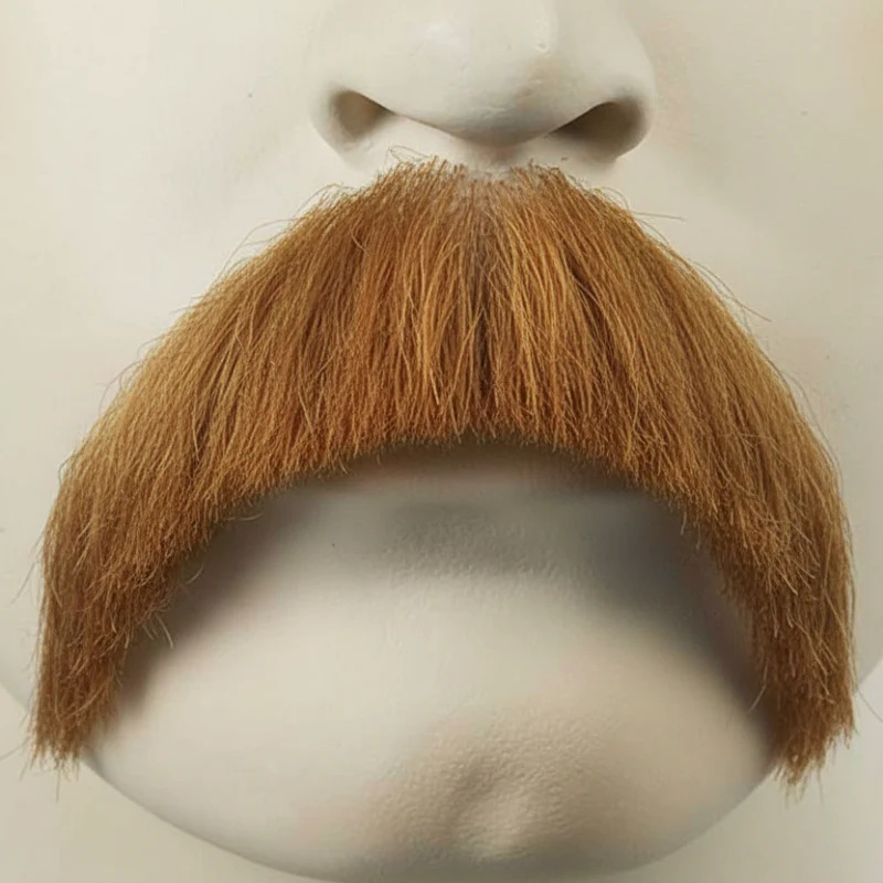 Deluxe Human Hair Walrus Mustache - Image 5