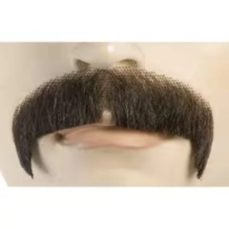 Deluxe Human Hair Winchester Mustache - Image 6