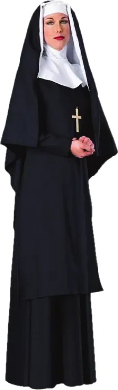 Deluxe Nun Adult Costume Size Medium
