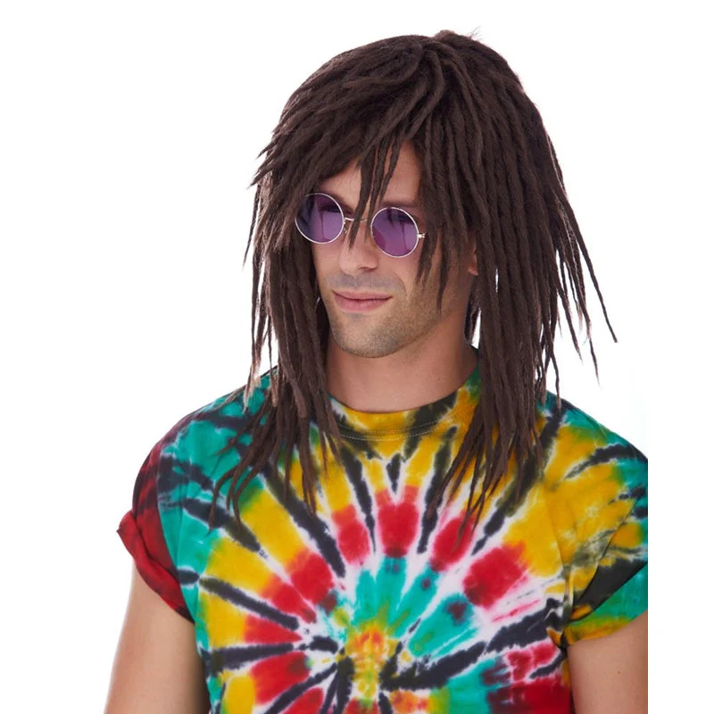 Deluxe Rasta Dreadlocks Wig - Image 2
