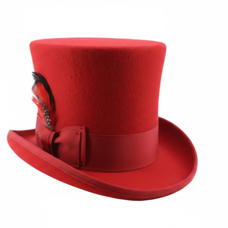 Deluxe Wool Felt Top Hat - Image 5