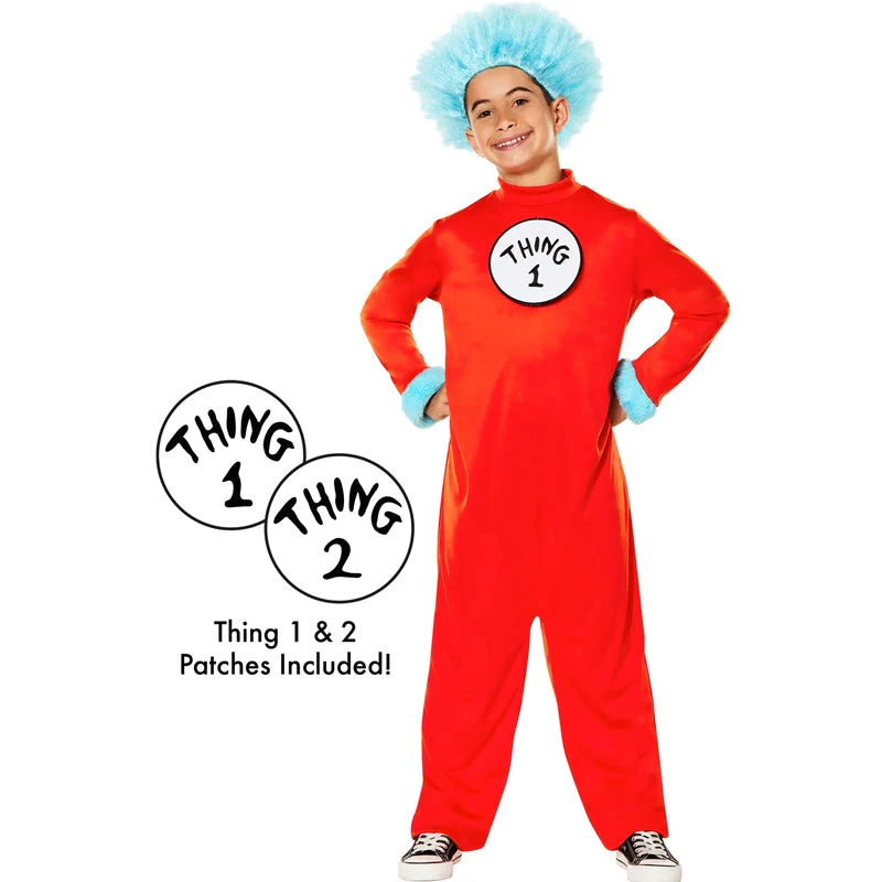 Dr. Seuss Thing 1 and 2 Kids Costume - Image 3