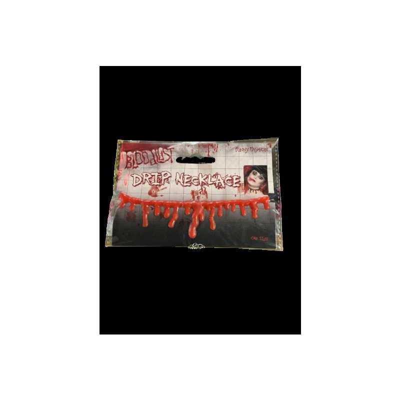 Dripping Blood Necklace-Velcro