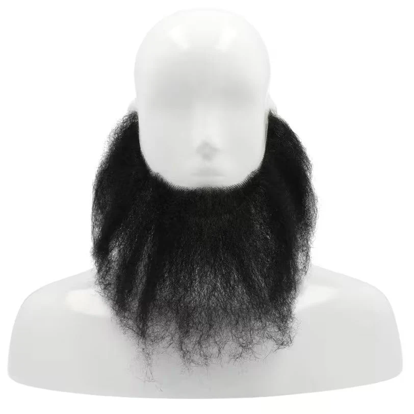 Eight Inch Wavy Full Face Beard - Image 2