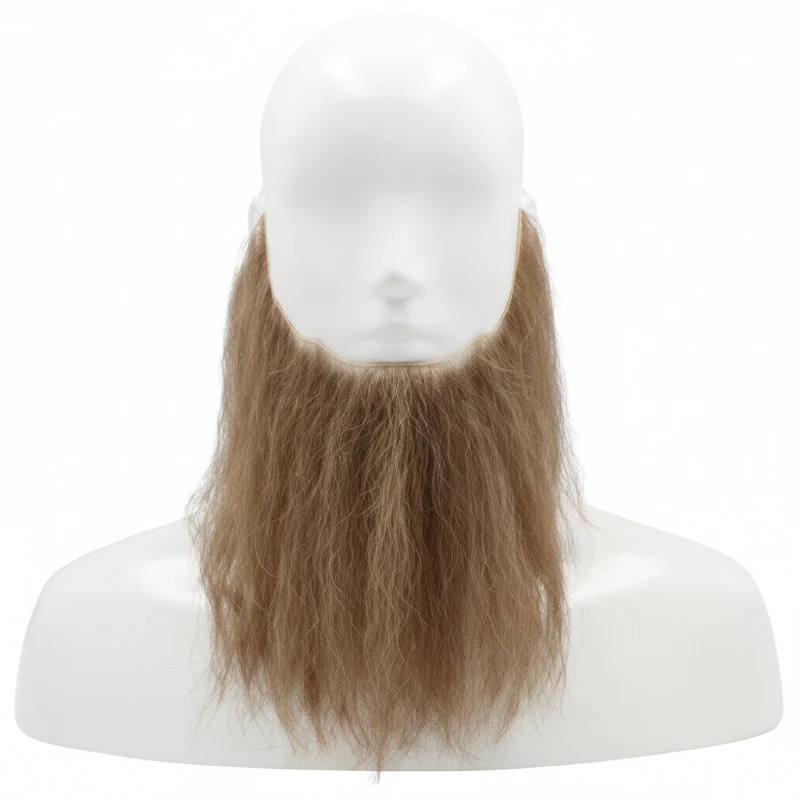 Eight Inch Wavy Full Face Beard - Image 3