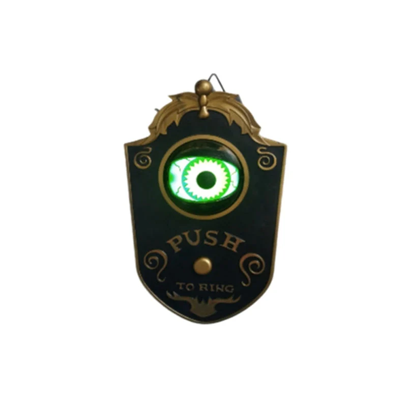 Eyeball Animated Doorbell Halloween Decoration