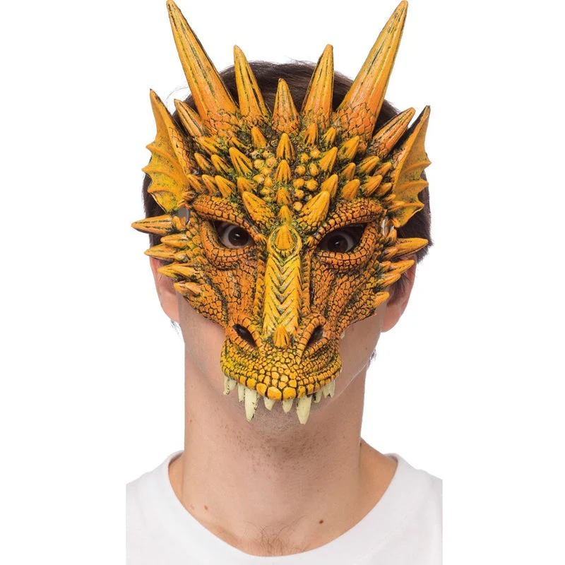 Fantasy Dragon Mask (Orange)