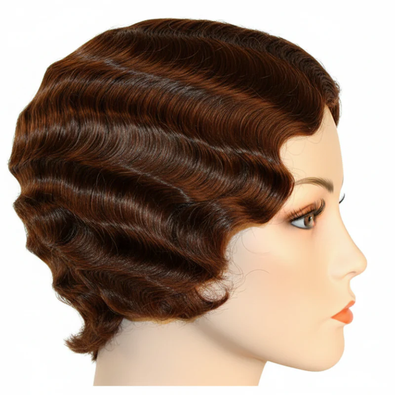 Finger Wave 1920-30 Wig - Image 4