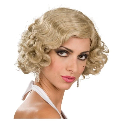 Finger Wave Flapper Wig - Image 4