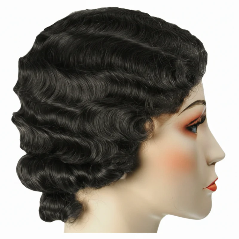 Finger Wave Fluff Wig - Image 2