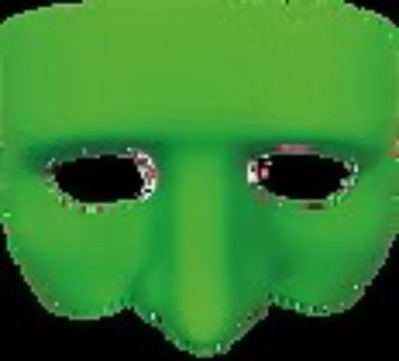 Fluorescent Gonzo Half Mask - Image 2